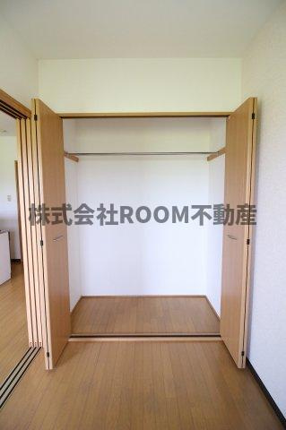 センチュリー21金田　E棟の収納|ちょっとした収納スペースも充実しています