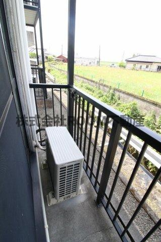 センチュリー21金田　E棟のバルコニー|開放的で明るい空間を演出してくれるバルコニーです