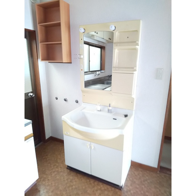 牧田貸家の洗面所