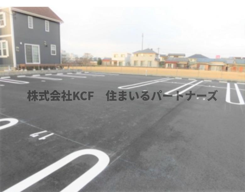 ビエント A棟の駐車場|駐車場完備です
