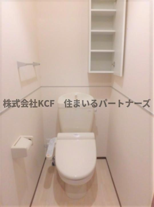 ビエント A棟のトイレ|コンパクトで使いやすいトイレです
