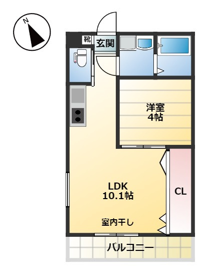 PINE　TREEの間取り