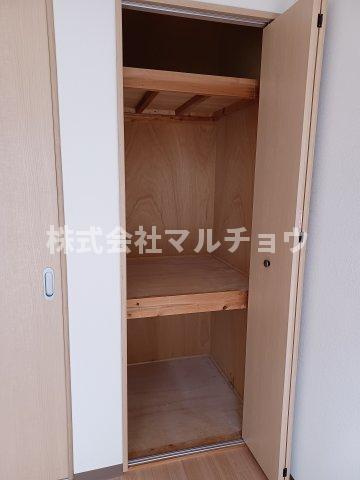 まるよしマンションの収納|たっぷりとした収納スペースです