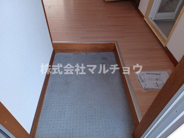 まるよしマンションの玄関|きれいな玄関です