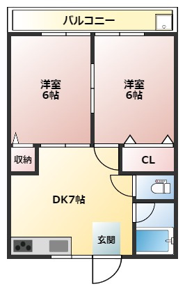 まるよしマンションの間取り