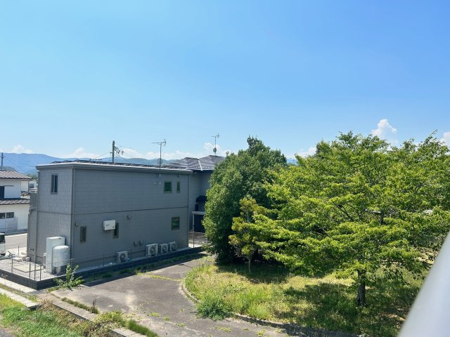 好間町上好間2期3棟の展望|眺望良好です。