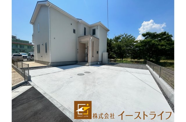 好間町上好間2期3棟の駐車場|カースペースです。