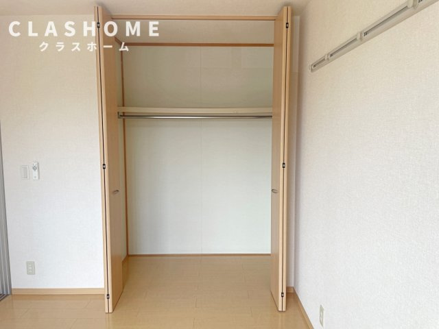 セジュール荒井　Aの収納|同物件の別部屋になります。