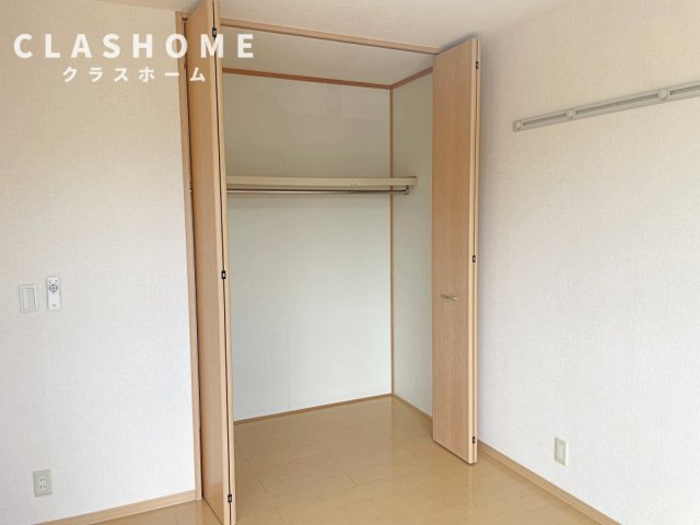 セジュール荒井　Aの収納|同物件の別部屋になります。