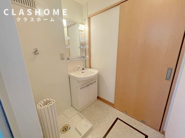 セジュール荒井　Aの洗面所|同物件の別部屋になります。