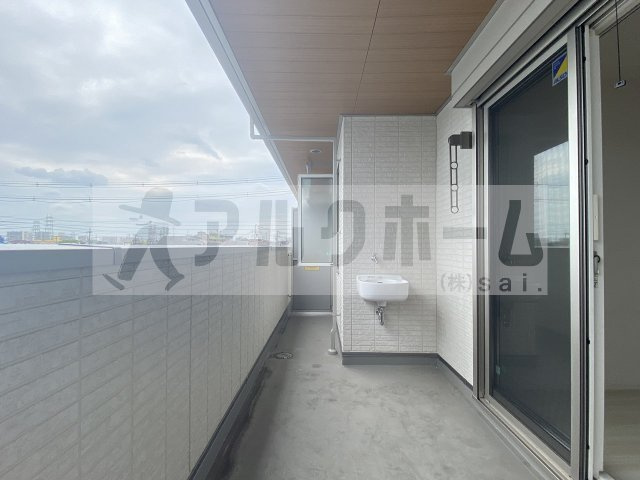 エクレール東太子のバルコニー