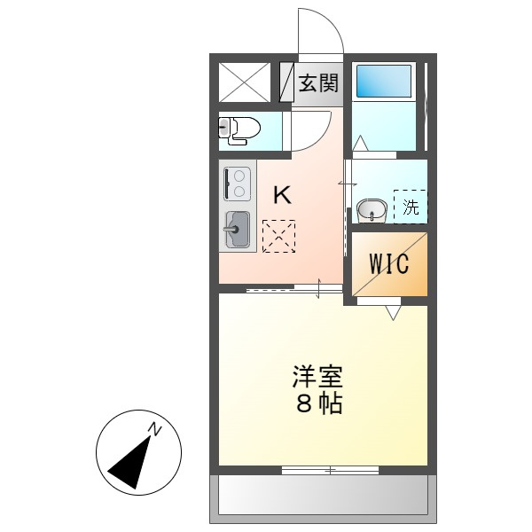 サンパレス水江の間取り