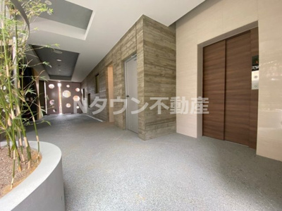 【ロビー】 | NEO JAPANESQUE 出来町(ネオジャパネスク出来町) | 毎日通るロビーはこのようになっています