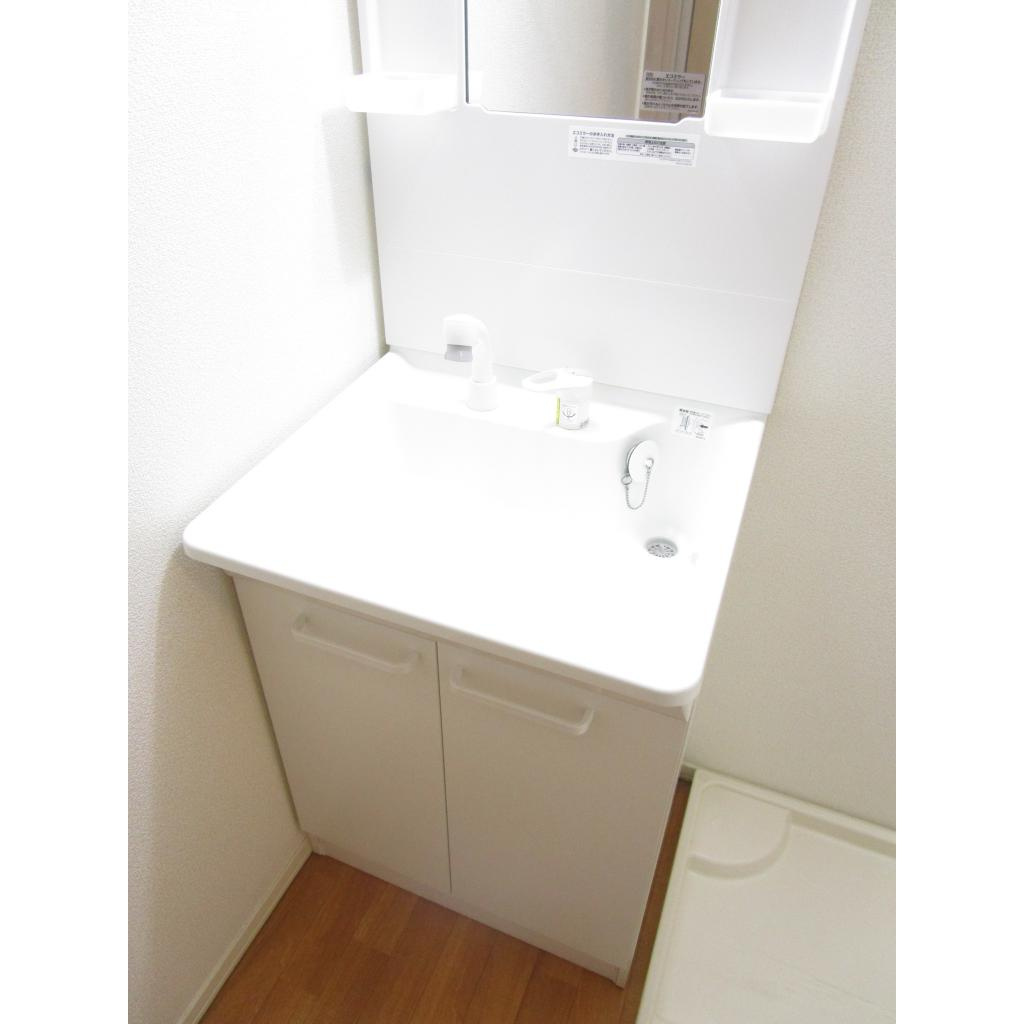 カーサ楠の木Bの独立洗面台