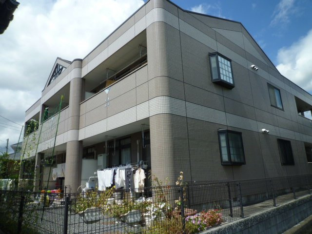 倉敷市安江のアパートの外観
