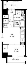 サニーハウス南堀江の間取り