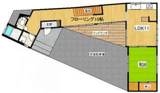 【間取り】 | 糸数戸建