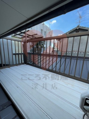 【バルコニー】 | 堺市堺区柳之町西1丁貸家