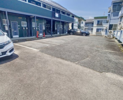 ルーキーリーグの駐車場