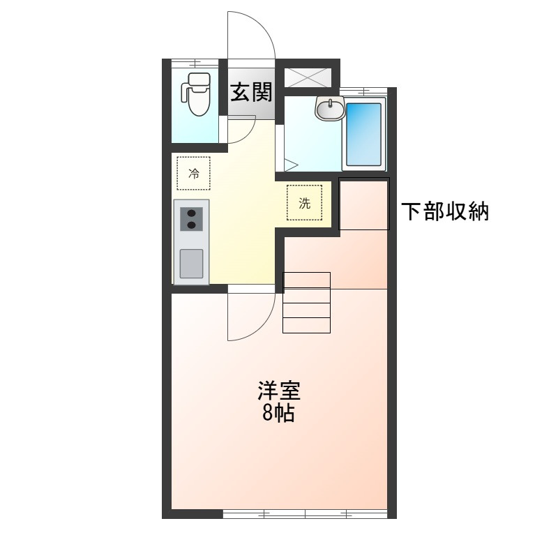 ルーキーリーグの間取り