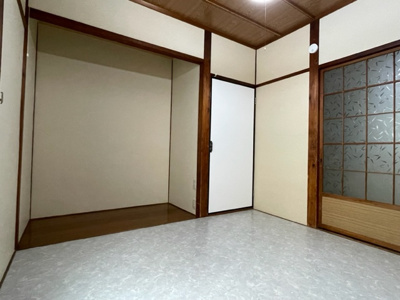 【洋室】 | 柳澤貸家自宅横2戸1東側