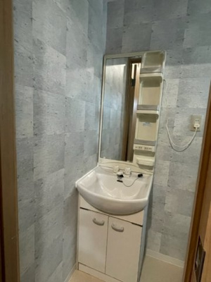 【洗面所】 | 柳澤貸家自宅横2戸1東側