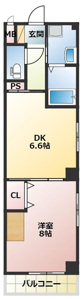 フレンテ・カルポートの間取り