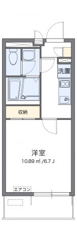 【間取り】 | クレイノ比恵町 | 代表的な間取のため実際の間取とは異なる場合があります