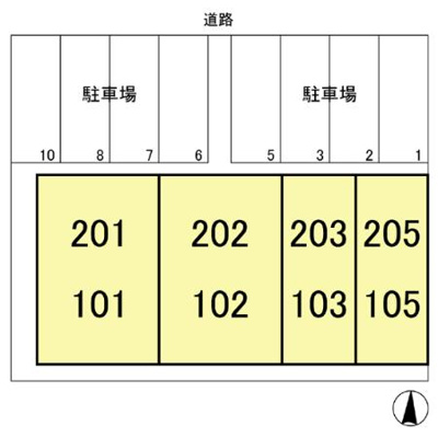 【区画図】 | コーポ幸町
