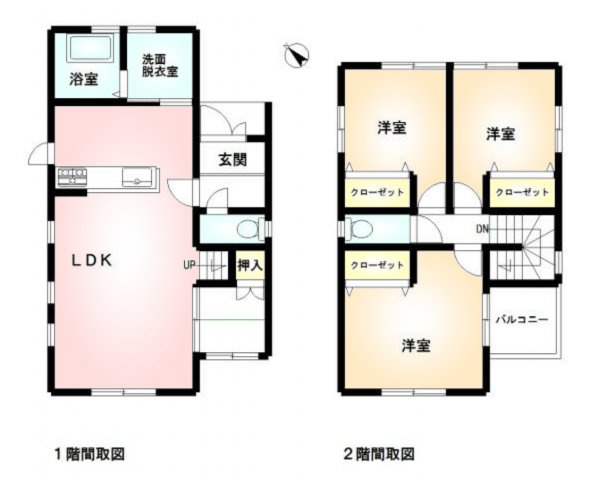 【間取り】 | □■小田原市国府津 中古戸建■□ | 間取り図