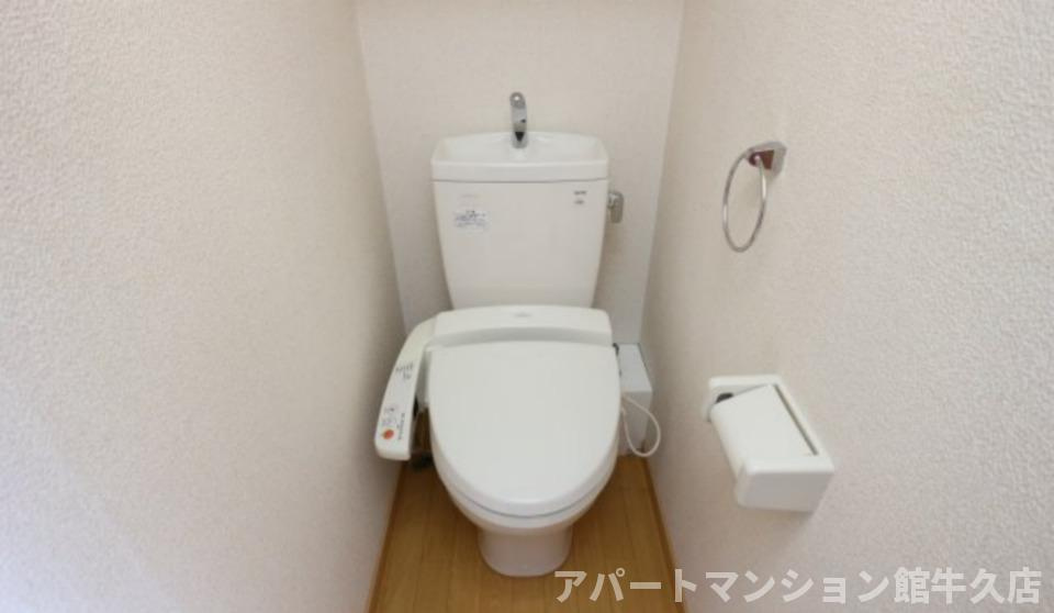 レオパレスソレーユ花園のトイレ