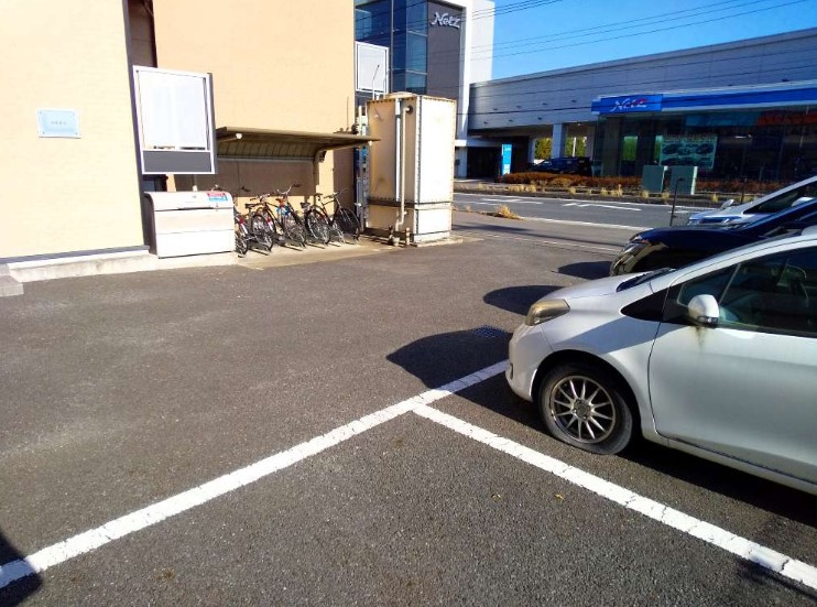 かわせみの駐車場