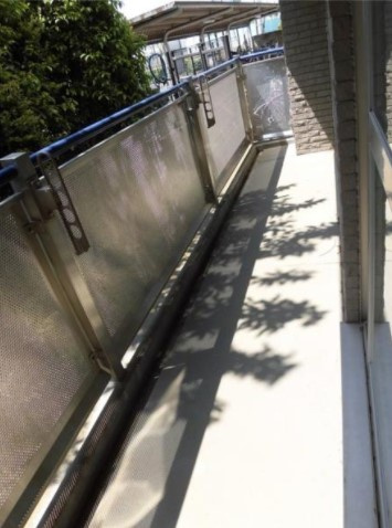 ヴィラ宮ノ下のバルコニー