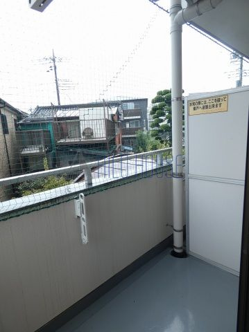 ウィンサムハイツのバルコニー