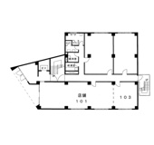 横浜市鶴見区鶴見中央４丁目の店舗事務所の画像