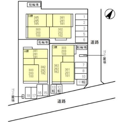 【区画図】 | Trefle(トレーフル）