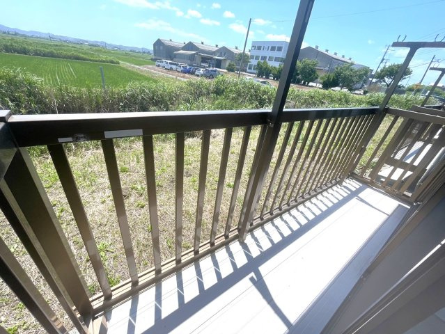グリーンヴィラのバルコニー