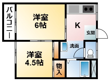 グリーンヴィラの間取り