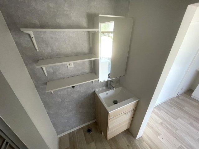 グリーンヴィラの独立洗面台