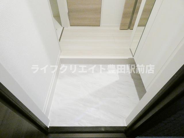 グランディールの玄関