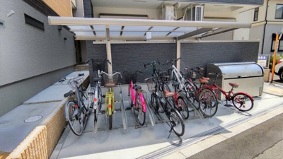 【その他共用部分】 | フジパレス北公園３番館 | 駐輪スペースも確保です