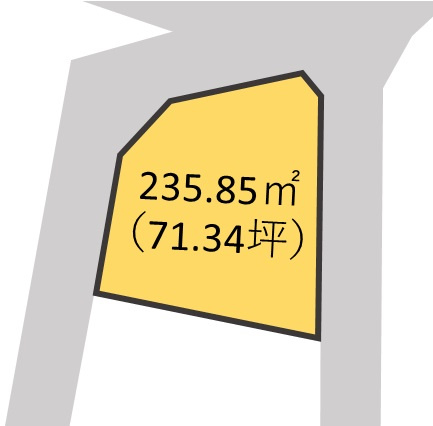 海南市阪井・土地・124889の区画図