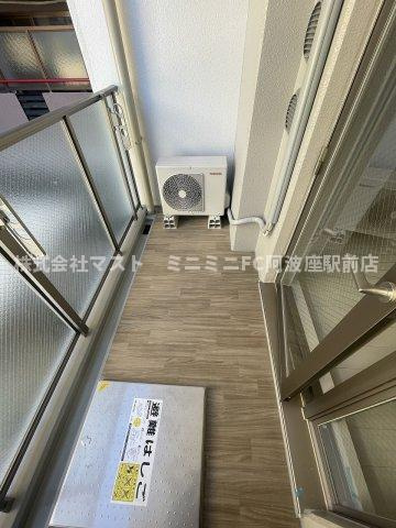 エスリード阿波座プライムコートのバルコニー