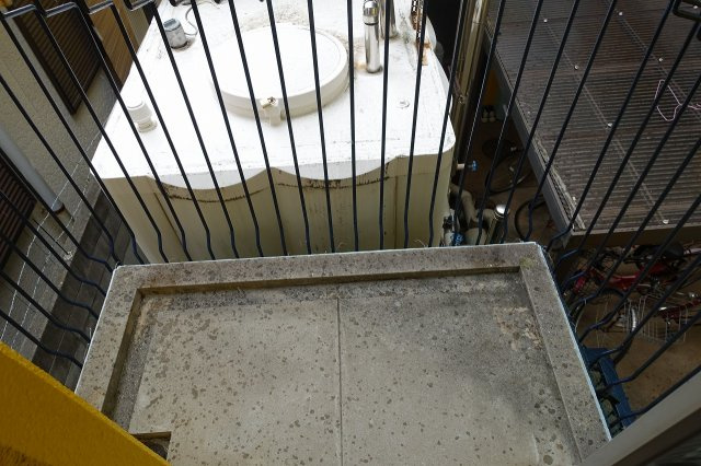 ハイツシャルムのバルコニー