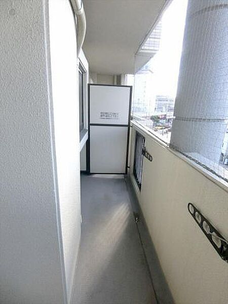 みついビルのバルコニー