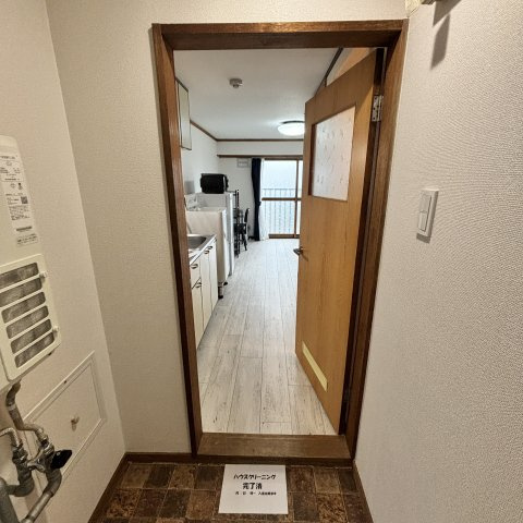 さくらハイムの玄関