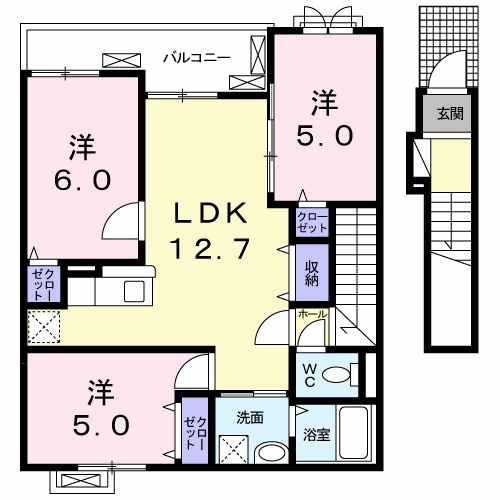 サンアルモニー寺川の間取り