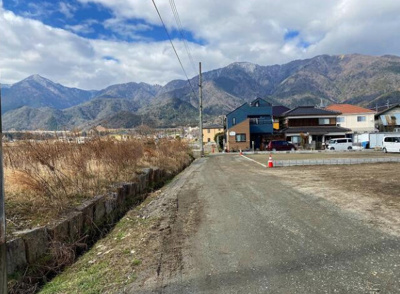 【前面道路含む現地写真】 | 大津市南小松1144・1137-5　売土地