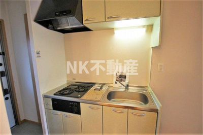 【キッチン】 | アリエッタ西堤（高井田賃貸） | コンパクトなキッチンで掃除もラクラク