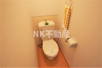 【トイレ】 | アリエッタ西堤（高井田賃貸） | シンプルで使いやすいトイレです